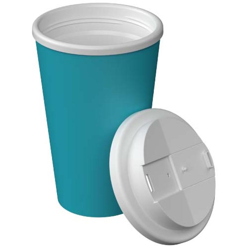 Vaso térmico Americano® Infiniti de 350 ml con tapa a prueba de derrames