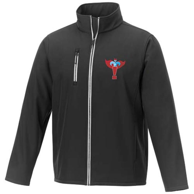 Chaqueta softshell reciclada GRS para hombre de Orion