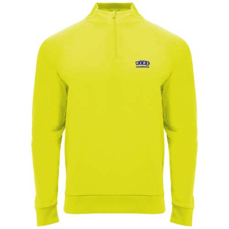 Sudadera infantil de manga larga con cremallera 1/4 de 200 g/m² Epiro