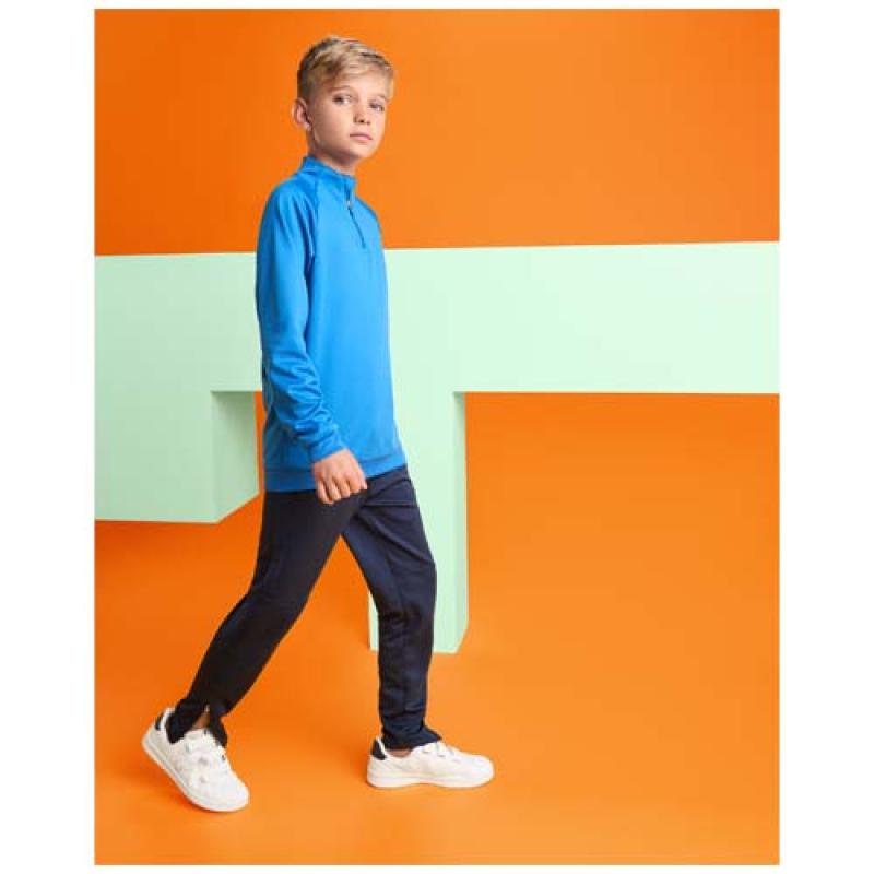 Sudadera infantil de manga larga con cremallera 1/4 de 200 g/m² Epiro