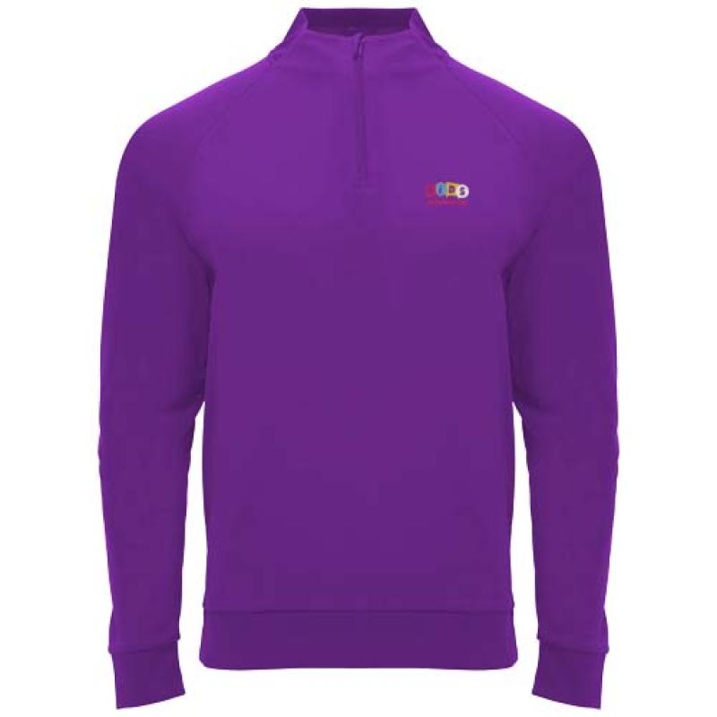 Sudadera infantil de manga larga con cremallera 1/4 de 200 g/m² Epiro