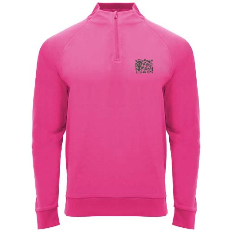 Sudadera infantil de manga larga con cremallera 1/4 de 200 g/m² Epiro
