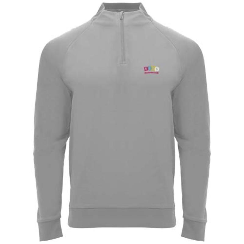 Sudadera infantil de manga larga con cremallera 1/4 de 200 g/m² Epiro