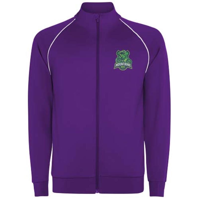 Sudadera de hombre Valier con cremallera completa