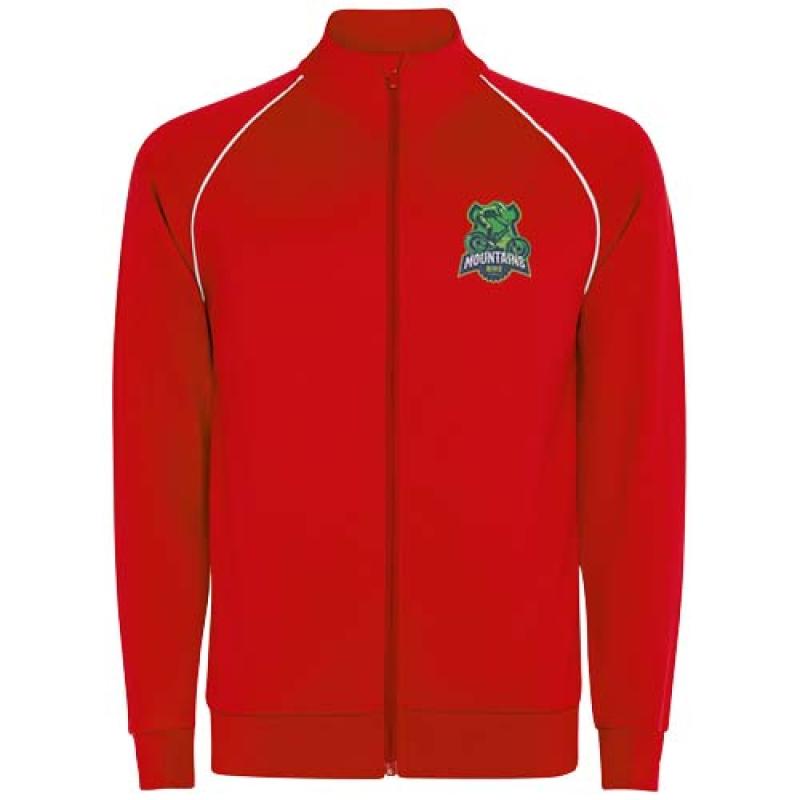 Sudadera de hombre Valier con cremallera completa