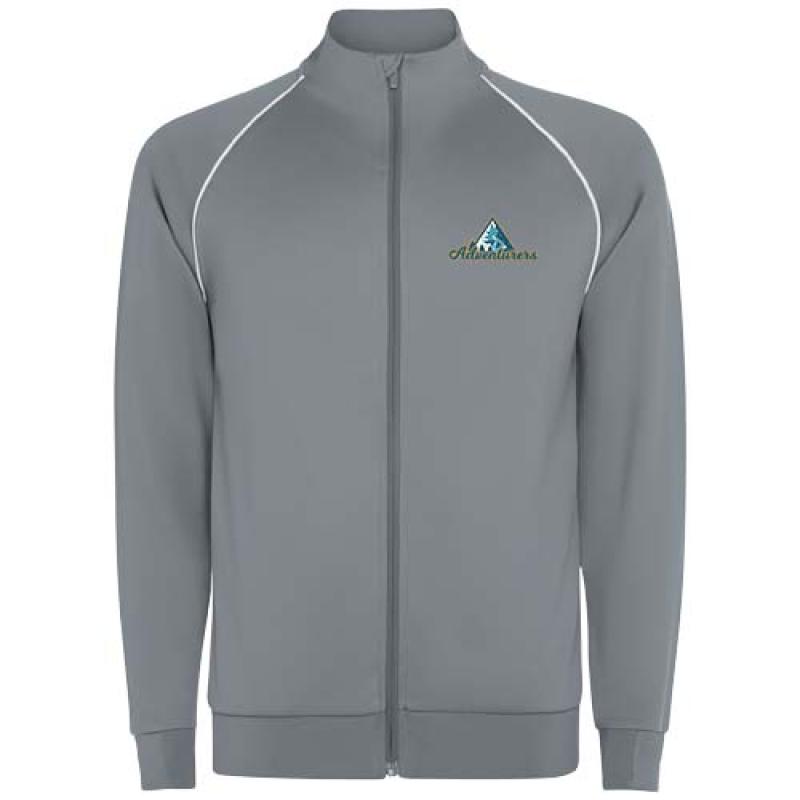 Sudadera de hombre Valier con cremallera completa