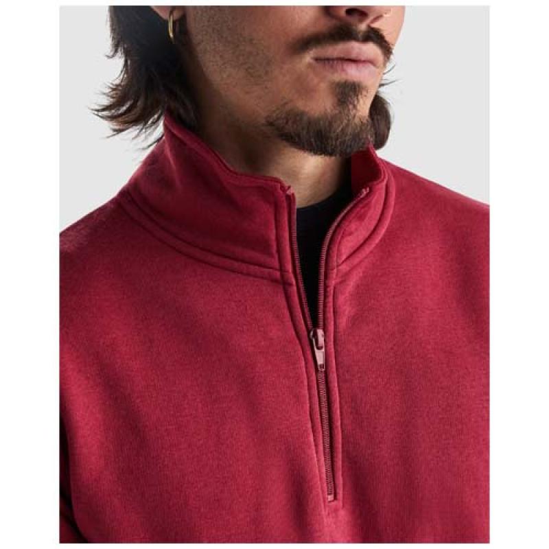 Sudadera con media cremallera de 280 g/m² Aneto