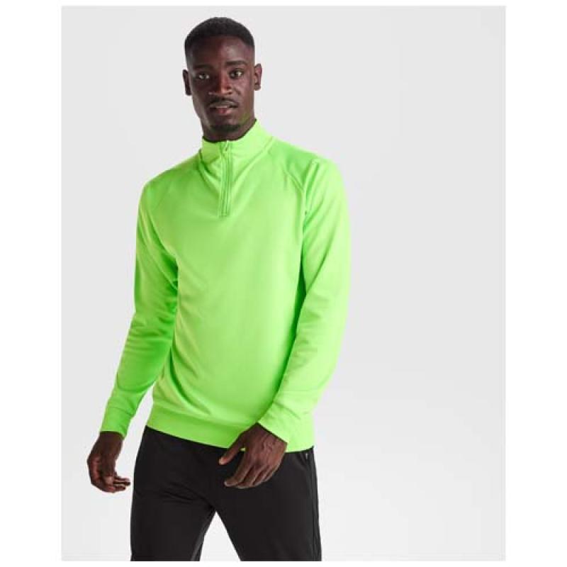 Sudadera unisex de manga larga y cremallera 1/4 de 200 g/m² Epiro