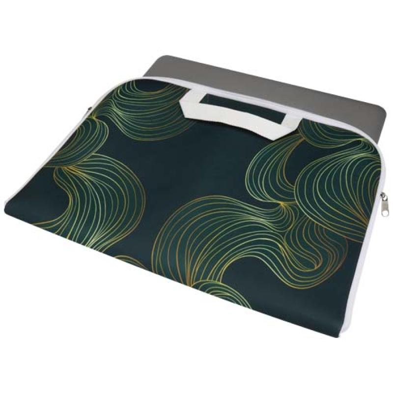 Funda para portátil Mylo de 17" con estampado por sublimación