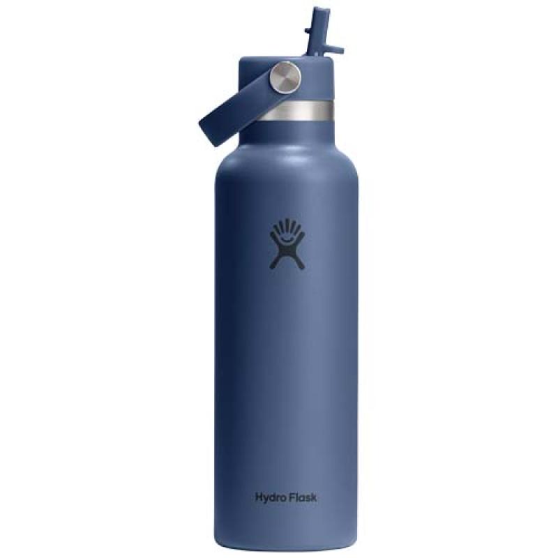 Botella de agua térmica de acero inoxidable Hydra Flask, boca estándar, 621 ml
