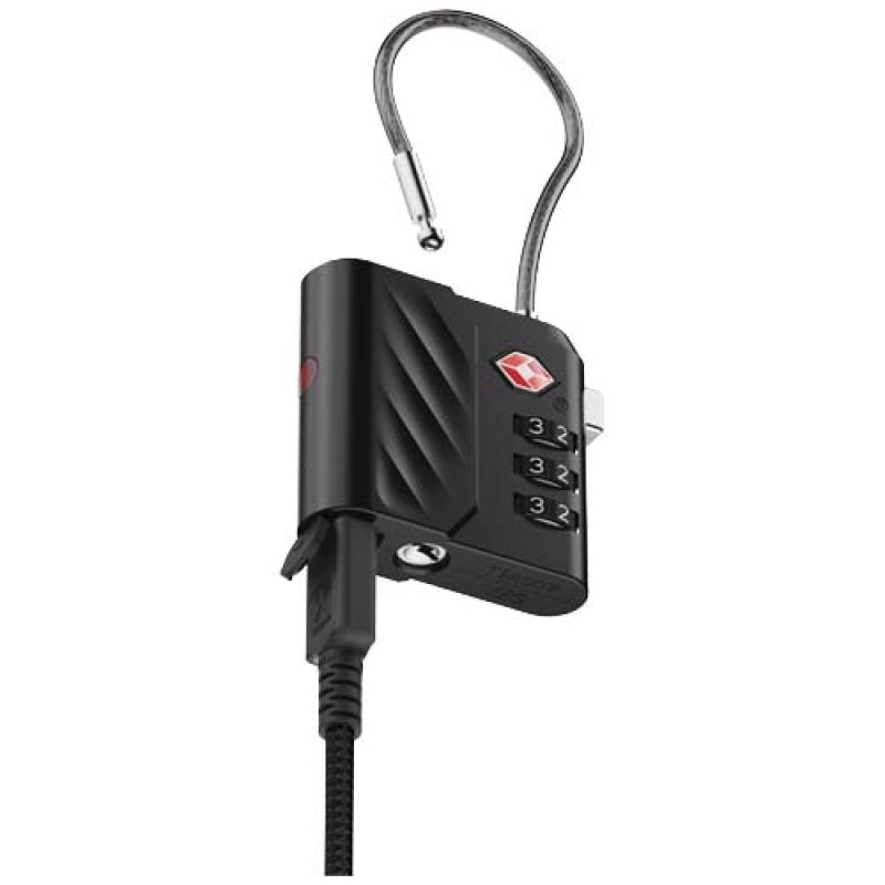 Candado de combinación Xtorm Lock Tag TSA con localizador