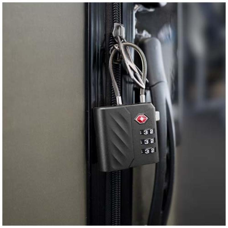 Candado de combinación Xtorm Lock Tag TSA con localizador