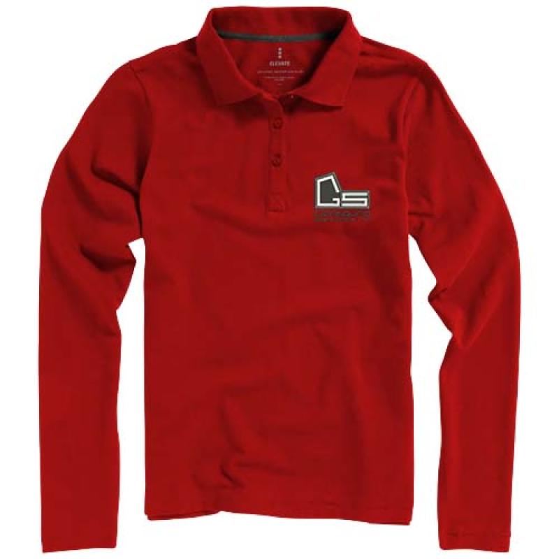 Polo de manga larga para mujer de 180 g/m² Calgary