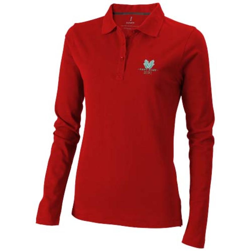 Polo de manga larga para mujer de 180 g/m² Calgary