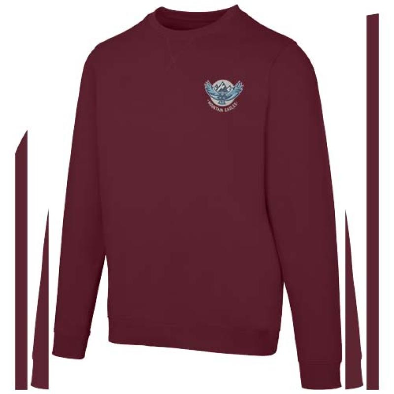 Jersey de cuello redondo de material reciclado orgánico con certificado OCS unisex de 280 g/m² Jasper