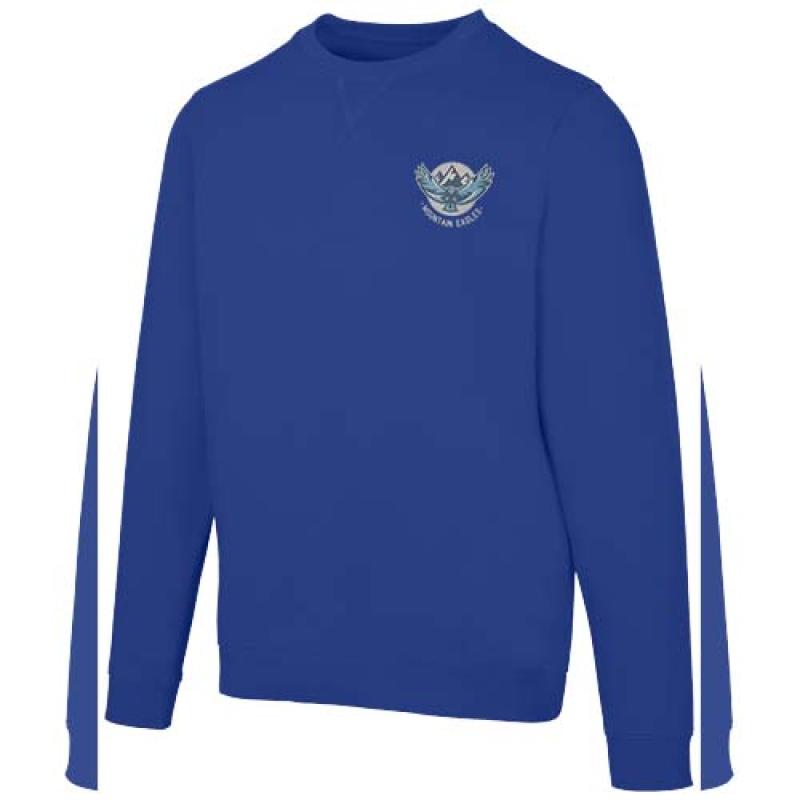 Jersey de cuello redondo de material reciclado orgánico con certificado OCS unisex de 280 g/m² Jasper