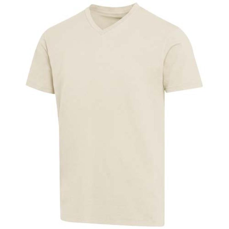 Camiseta orgánica unisex con certificado OCS de manga corta y cuello de pico de 200 g/m² Balfour