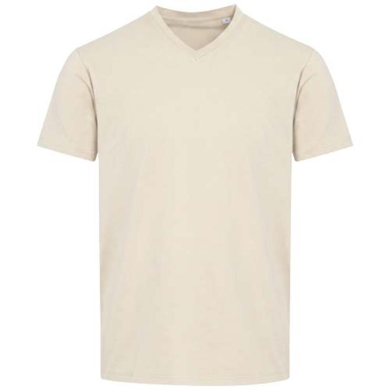 Camiseta orgánica unisex con certificado OCS de manga corta y cuello de pico de 200 g/m² Balfour