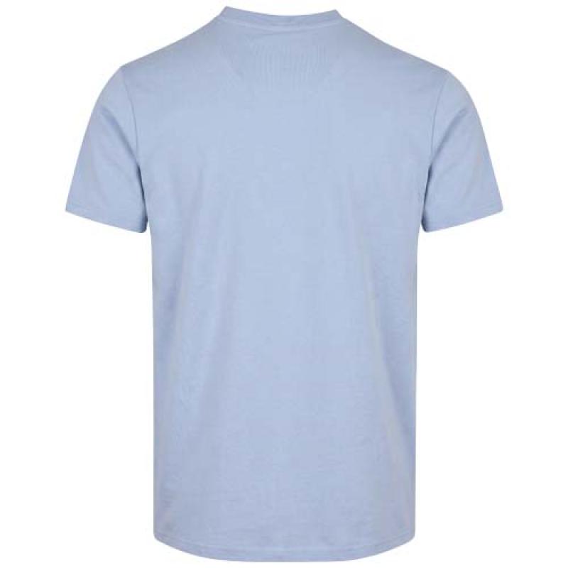 Camiseta orgánica unisex con certificado OCS de manga corta y cuello de pico de 200 g/m² Balfour