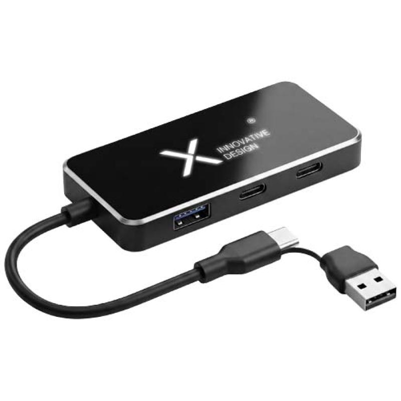SCX.design H22, multipuertos USB 7 en 1
