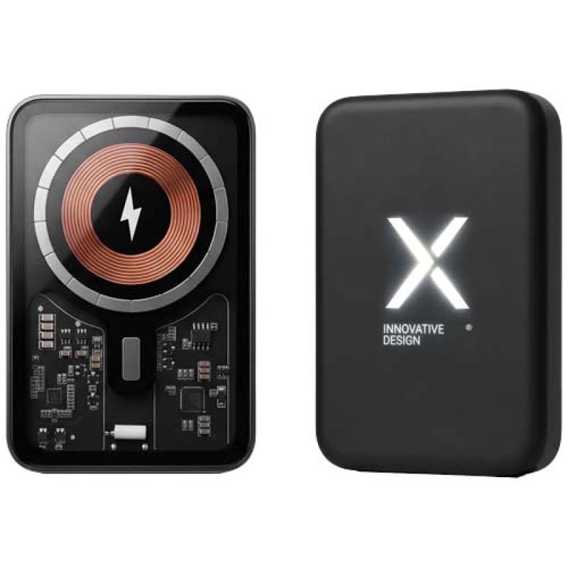 Batería externa magnética SCX.design P42 MagLED de 10 000 mAh