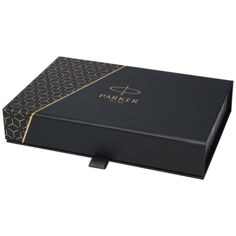 Juego de bolígrafo y rotulador Parker IM Essentials - plateado