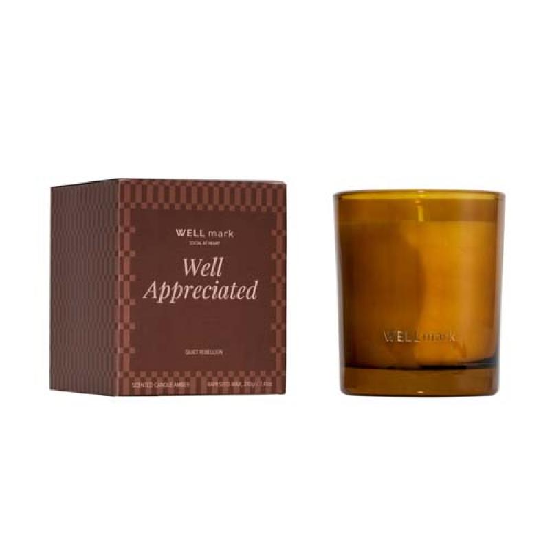 Vela perfumada Wellmark Quiet Rebellion de 210 g