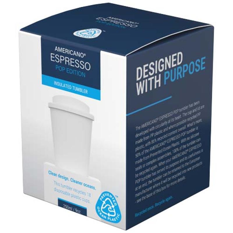 Vaso de 250 ml Americano® Espresso POP