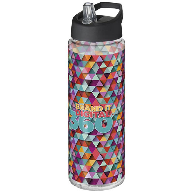 Bidón deportivo con tapa con boquilla de 850 ml H2O Active® "Vibe"