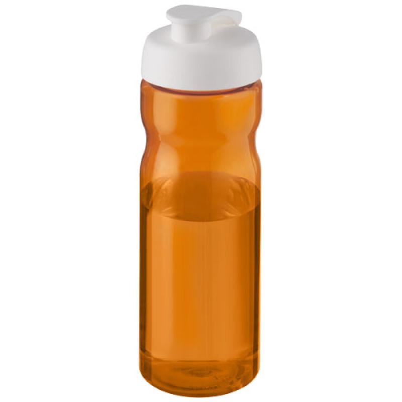 Bidón deportivo con tapa Flip de 650 ml H2O Active® "Eco Base"