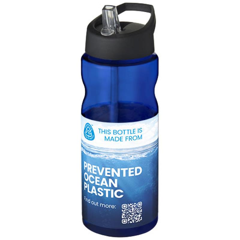 Bidón deportivo con boquilla de 650 ml H2O Active® "Eco Base"