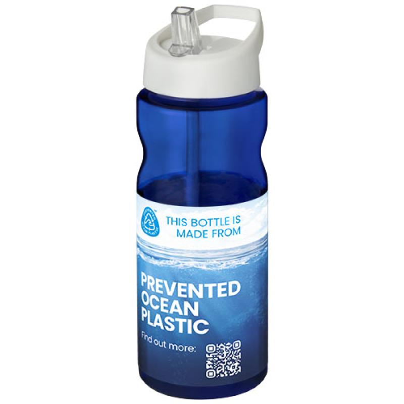 Bidón deportivo con boquilla de 650 ml H2O Active® "Eco Base"