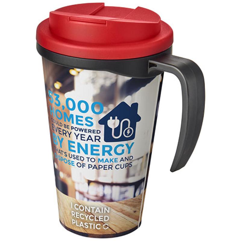 Brite-Americano® Taza de 350 ml  con tapa antigoteo "Grande"