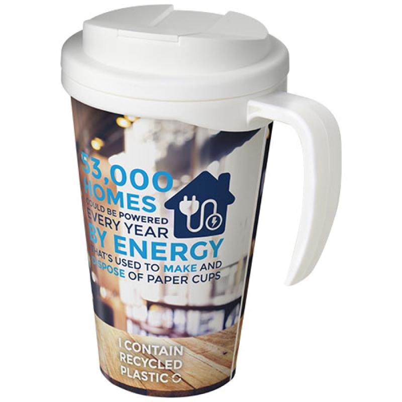 Brite-Americano® Taza de 350 ml  con tapa antigoteo "Grande"