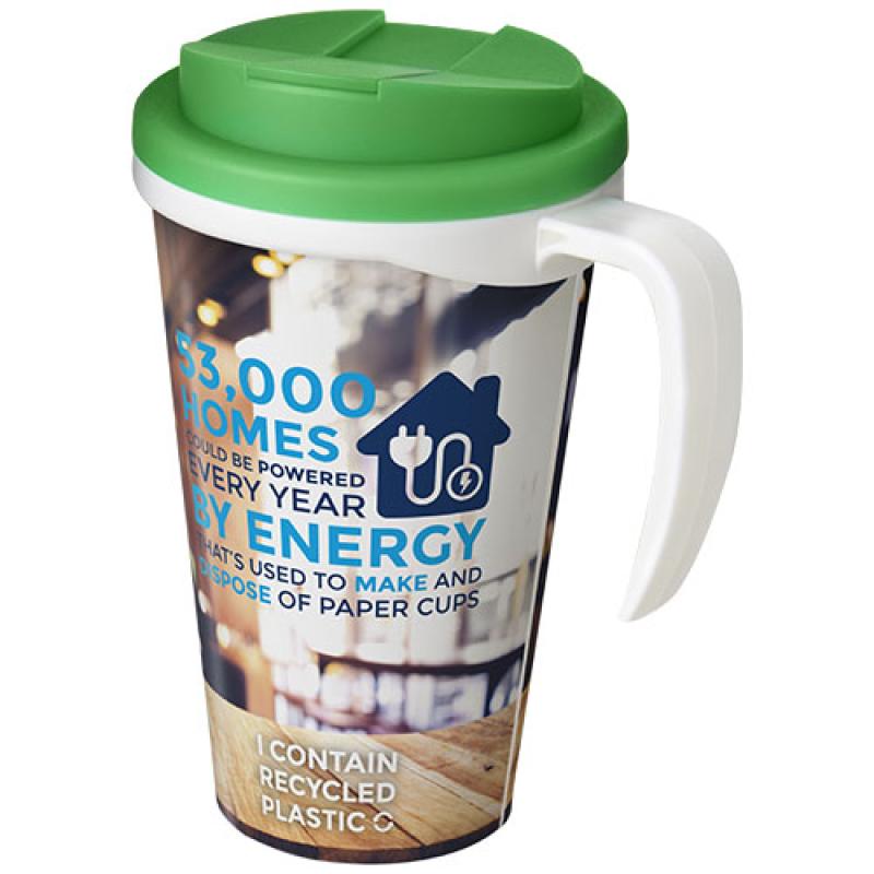 Brite-Americano® Taza de 350 ml  con tapa antigoteo "Grande"