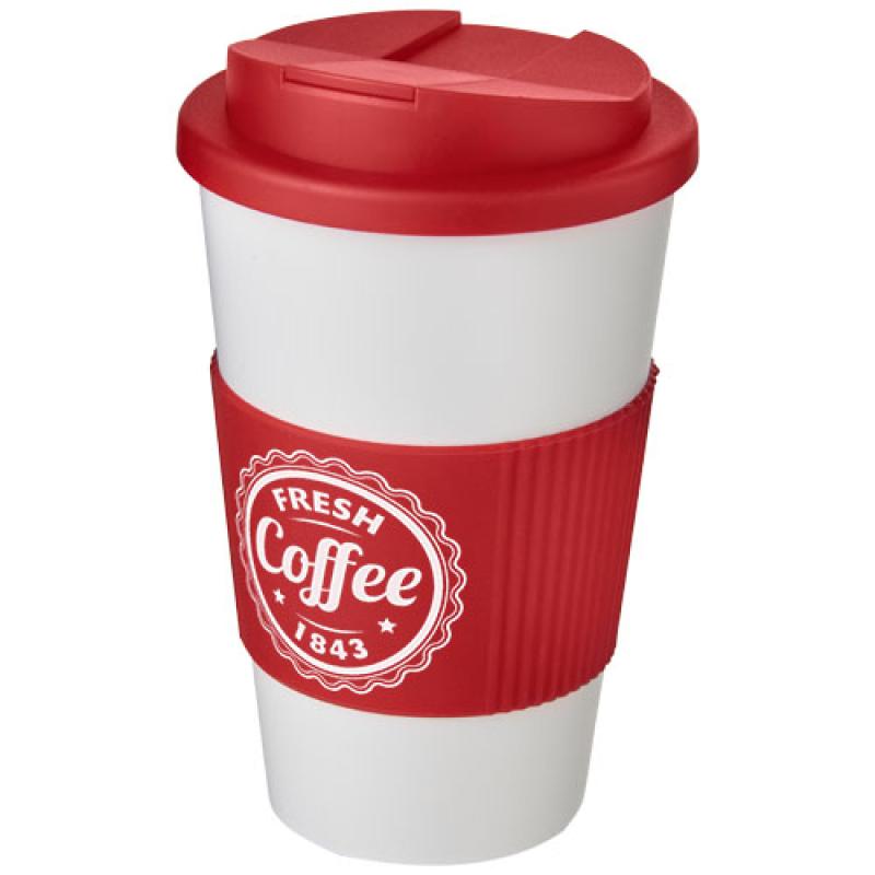 Americano® vaso 350 ml con agarre y tapa antigoteo