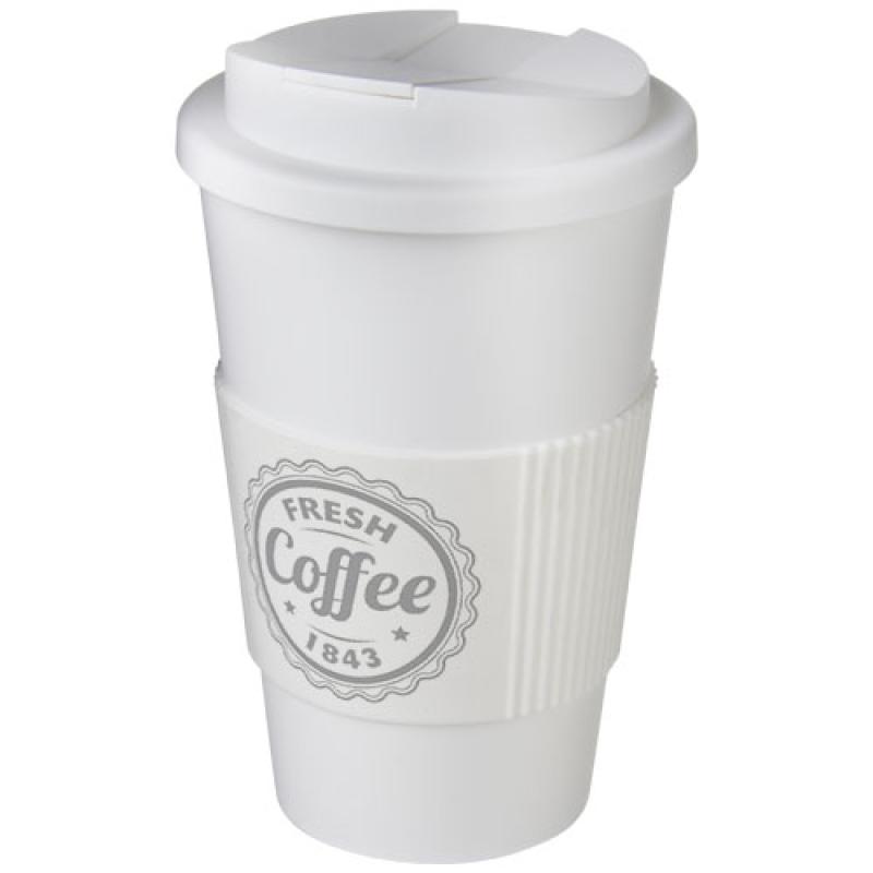 Americano® vaso 350 ml con agarre y tapa antigoteo