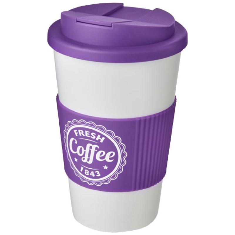 Americano® vaso 350 ml con agarre y tapa antigoteo