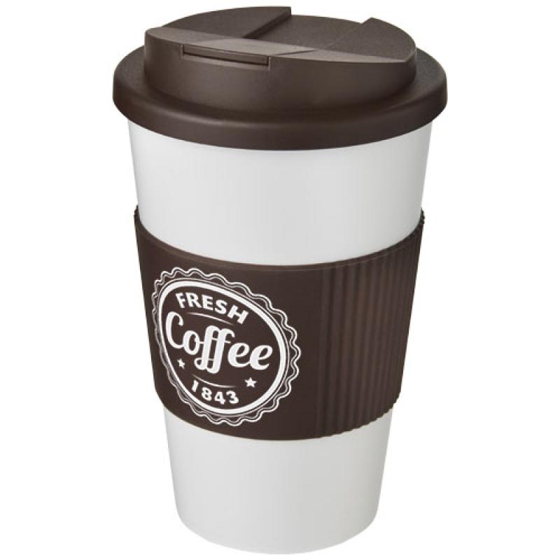 Americano® vaso 350 ml con agarre y tapa antigoteo