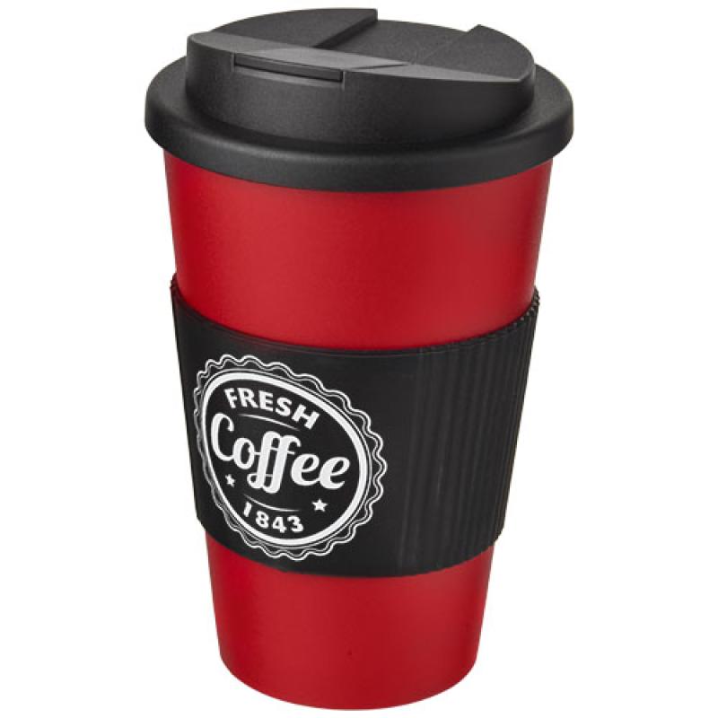 Americano® vaso 350 ml con agarre y tapa antigoteo