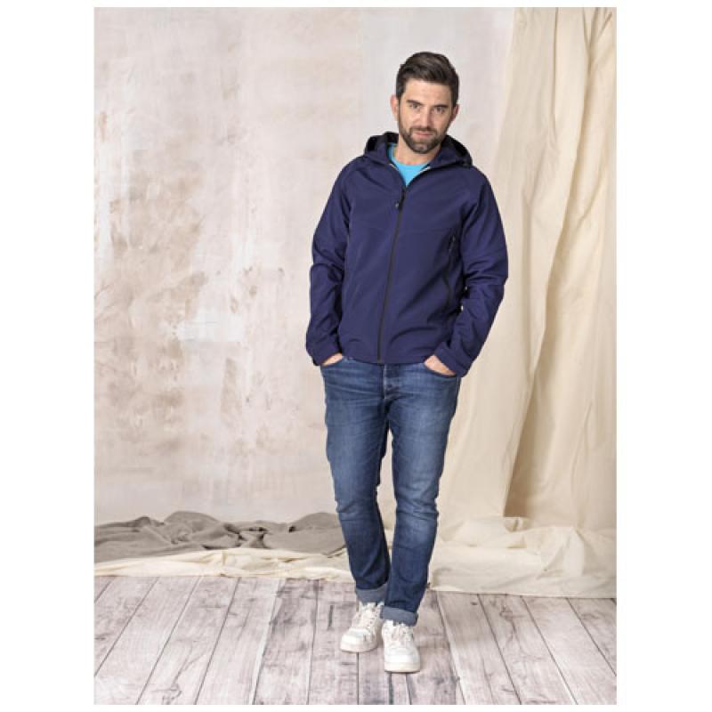 Chaqueta softshell reciclada para hombre "Coltan"