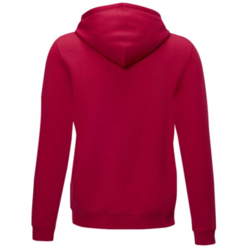 Sudadera con capucha y cremallera completa de GRS reciclado orgánico GOTS para hombre "Ruby"