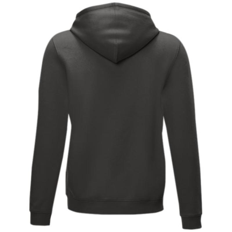 Sudadera con capucha y cremallera completa de GRS reciclado orgánico GOTS para hombre "Ruby"