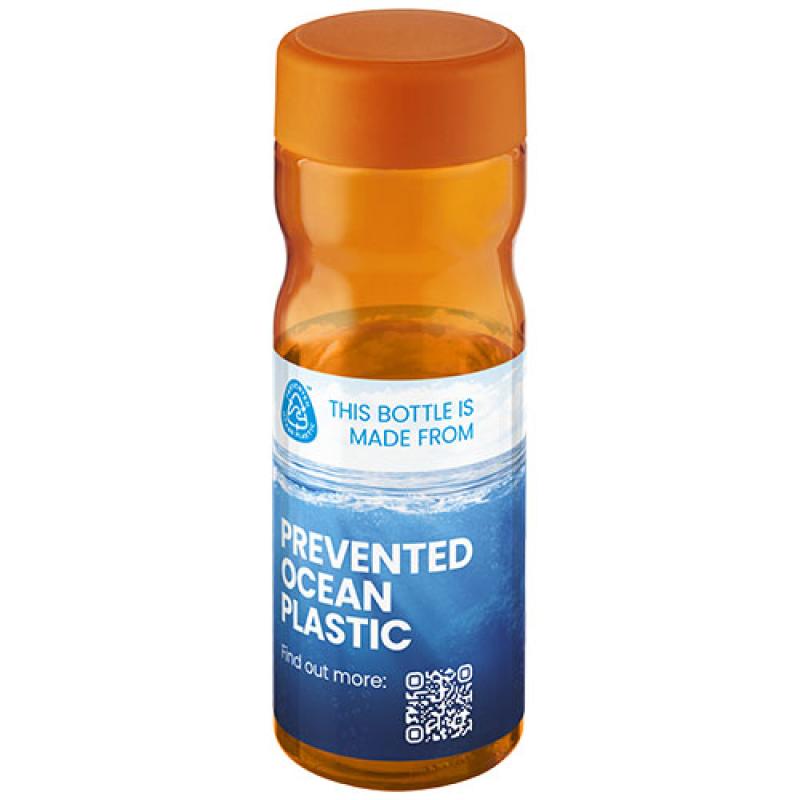 Botella con tapa de rosca de 650 ml H2O Active® "Eco Base"