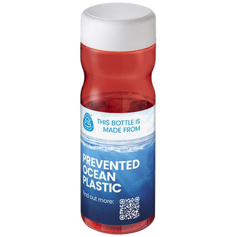 Botella con tapa de rosca de 650 ml H2O Active® "Eco Base"