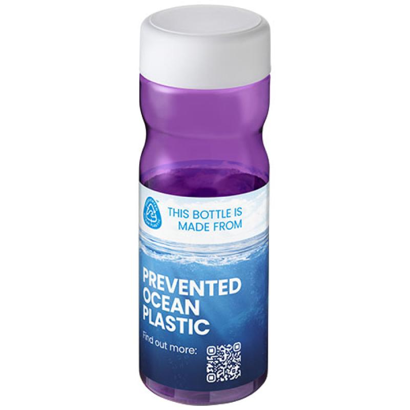 Botella con tapa de rosca de 650 ml H2O Active® "Eco Base"