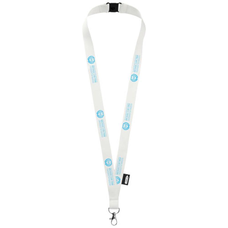 Lanyard de PET reciclado con cierre independiente "Tom"