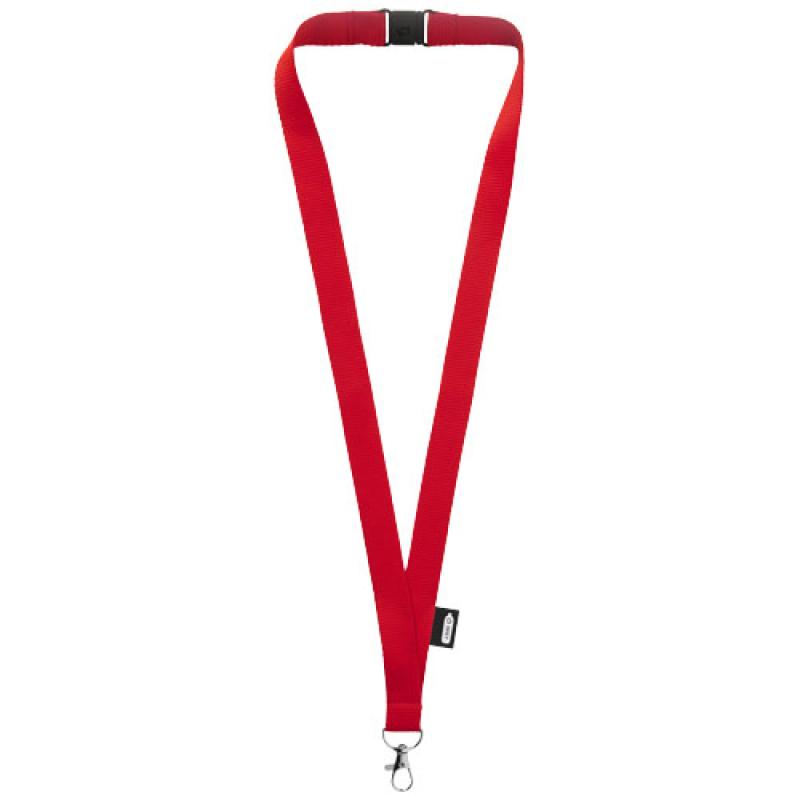 Lanyard de PET reciclado con cierre independiente "Tom"