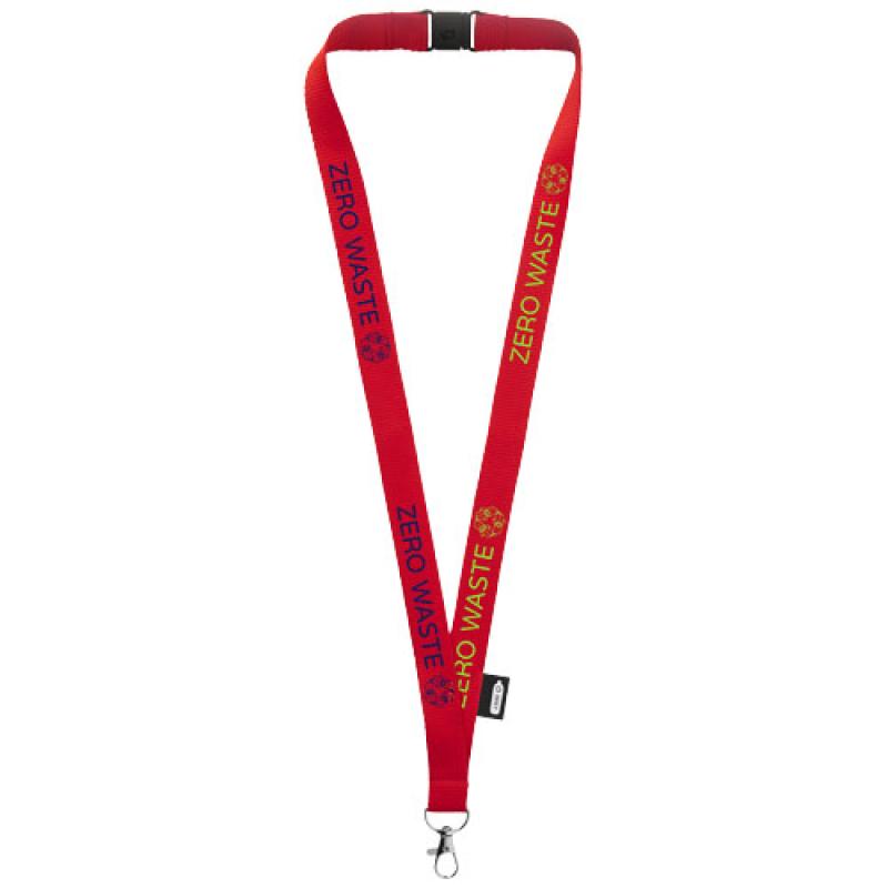 Lanyard de PET reciclado con cierre independiente "Tom"