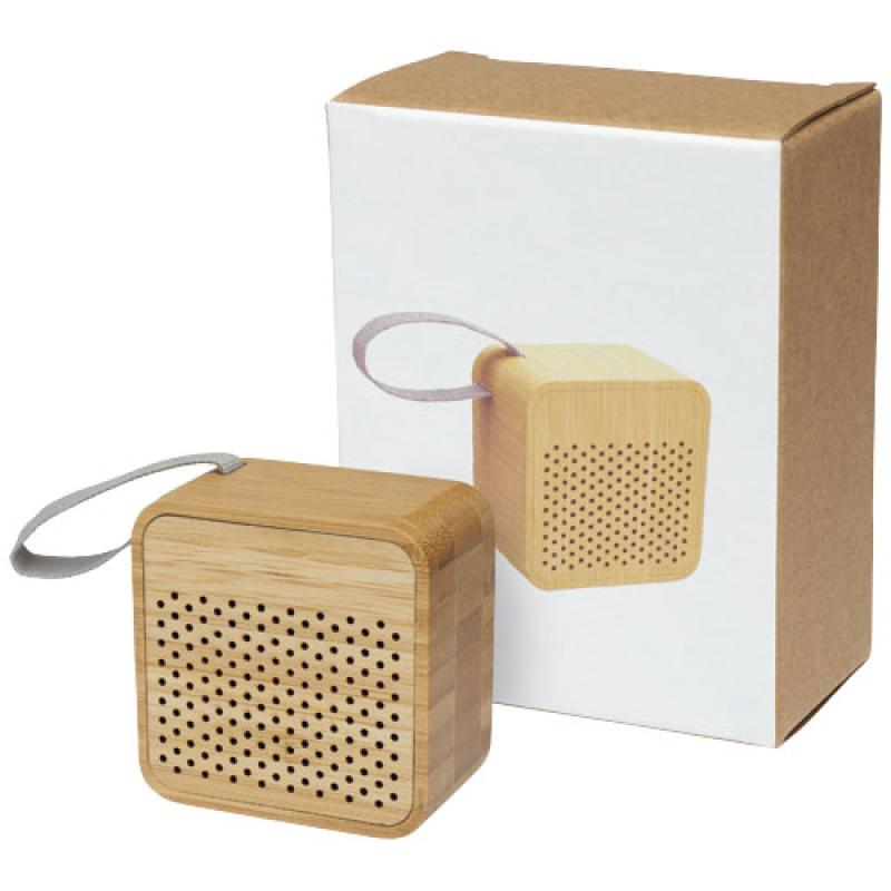 Altavoz Bluetooth® de bambú "Arcana"